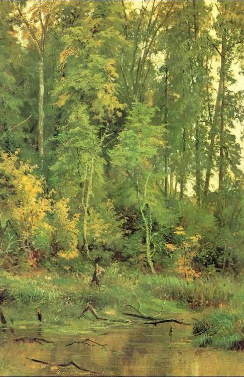 Ivan Shishkin Approaching Autumn Germany oil painting art